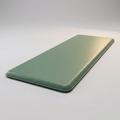 Anti-fatigue kitchen mat angled view