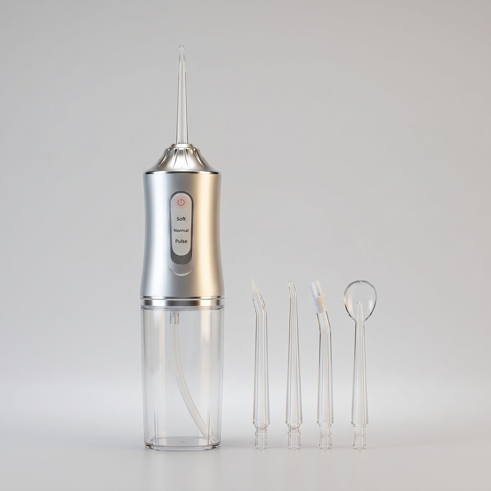 Cordless water flosser front view