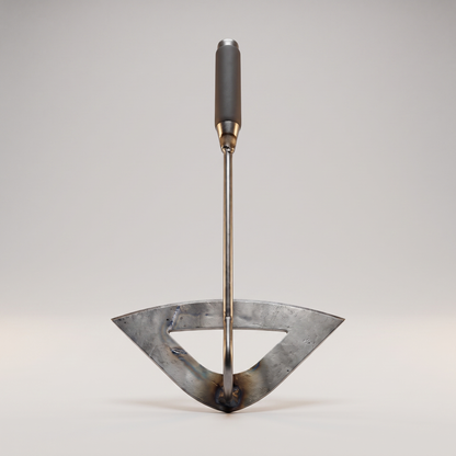 Garden weeder tool front view
